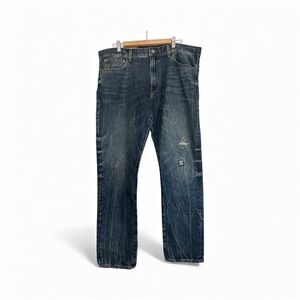 Ralph Lauren Distressed Indigo Jeans